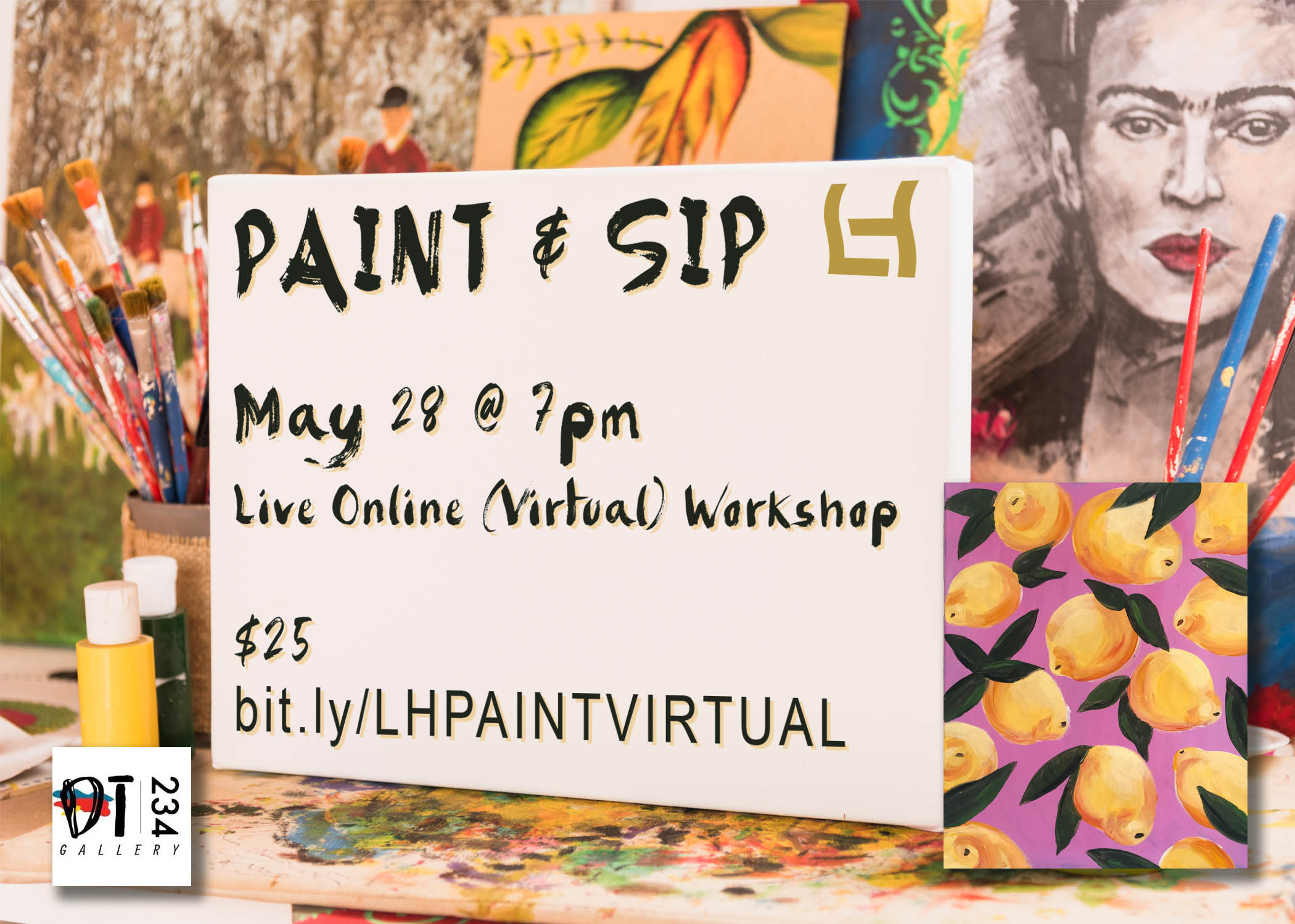 virtual paint and sip black owned